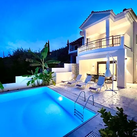 Luxury Agios Dimitrios With Private Pool By Dadovillas Villa *